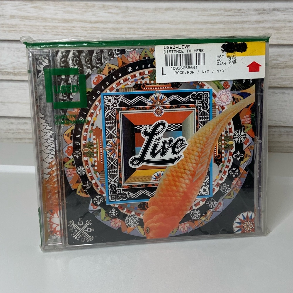 Live Distance to Here Album Audio CD Preowned
